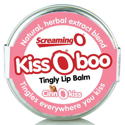 KissOBoo Tingly Lip Balm - Cinnamon