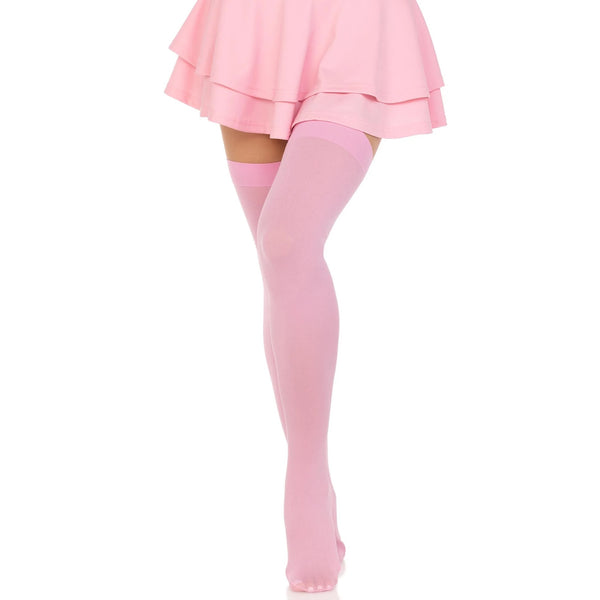 Luna Thigh High Stockings - Pink