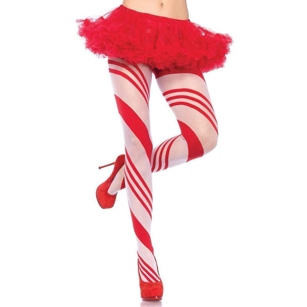 Leg Avenue Arya Sheer Candy Striped Tights - Extreme Toyz Singapore - https://extremetoyz.com.sg - Sex Toys and Lingerie Online Store - Bondage Gear / Vibrators / Electrosex Toys / Wireless Remote Control Vibes / Sexy Lingerie and Role Play / BDSM / Dungeon Furnitures / Dildos and Strap Ons &nbsp;/ Anal and Prostate Massagers / Anal Douche and Cleaning Aide / Delay Sprays and Gels / Lubricants and more...