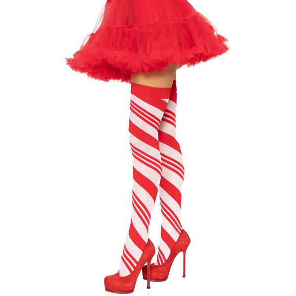 Leg Avenue Arya Sheer Candy Striped Tights - Extreme Toyz Singapore - https://extremetoyz.com.sg - Sex Toys and Lingerie Online Store - Bondage Gear / Vibrators / Electrosex Toys / Wireless Remote Control Vibes / Sexy Lingerie and Role Play / BDSM / Dungeon Furnitures / Dildos and Strap Ons &nbsp;/ Anal and Prostate Massagers / Anal Douche and Cleaning Aide / Delay Sprays and Gels / Lubricants and more...