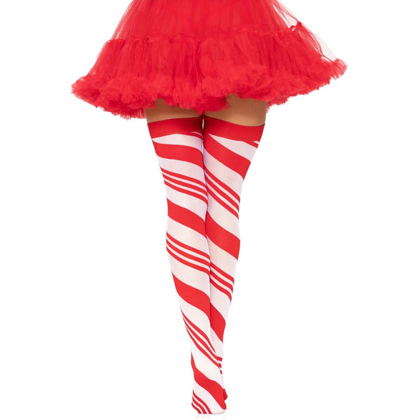 Leg Avenue Arya Sheer Candy Striped Tights - Extreme Toyz Singapore - https://extremetoyz.com.sg - Sex Toys and Lingerie Online Store - Bondage Gear / Vibrators / Electrosex Toys / Wireless Remote Control Vibes / Sexy Lingerie and Role Play / BDSM / Dungeon Furnitures / Dildos and Strap Ons &nbsp;/ Anal and Prostate Massagers / Anal Douche and Cleaning Aide / Delay Sprays and Gels / Lubricants and more...