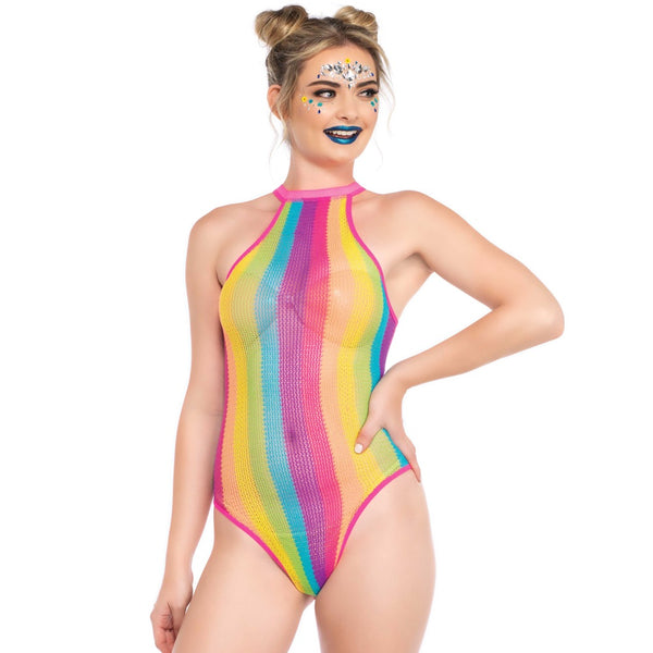 Leg Avenue Daydream Rainbow Bodysuit - Extreme Toyz Singapore - https://extremetoyz.com.sg - Sex Toys and Lingerie Online Store - Bondage Gear / Vibrators / Electrosex Toys / Wireless Remote Control Vibes / Sexy Lingerie and Role Play / BDSM / Dungeon Furnitures / Dildos and Strap Ons &nbsp;/ Anal and Prostate Massagers / Anal Douche and Cleaning Aide / Delay Sprays and Gels / Lubricants and more...