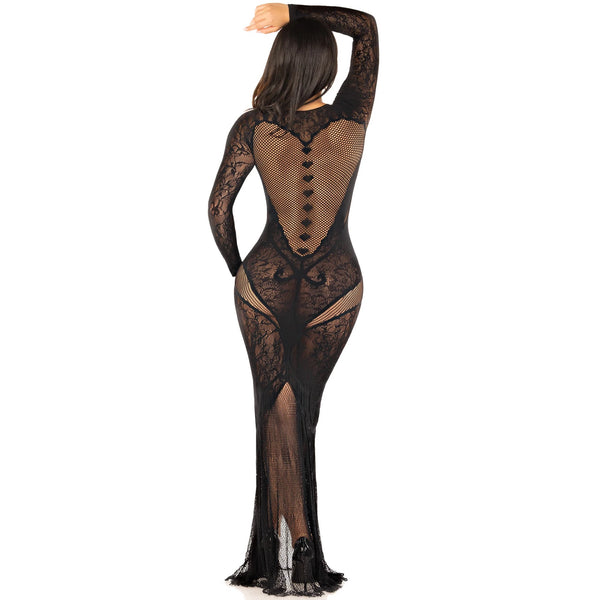 Sweet Seduction Body Con Dress - Black