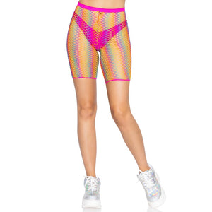 Leg Avenue Ombre Rainbow Biker Shorts - Extreme Toyz Singapore - https://extremetoyz.com.sg - Sex Toys and Lingerie Online Store - Bondage Gear / Vibrators / Electrosex Toys / Wireless Remote Control Vibes / Sexy Lingerie and Role Play / BDSM / Dungeon Furnitures / Dildos and Strap Ons &nbsp;/ Anal and Prostate Massagers / Anal Douche and Cleaning Aide / Delay Sprays and Gels / Lubricants and more...