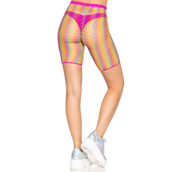 Leg Avenue Ombre Rainbow Biker Shorts - Extreme Toyz Singapore - https://extremetoyz.com.sg - Sex Toys and Lingerie Online Store - Bondage Gear / Vibrators / Electrosex Toys / Wireless Remote Control Vibes / Sexy Lingerie and Role Play / BDSM / Dungeon Furnitures / Dildos and Strap Ons &nbsp;/ Anal and Prostate Massagers / Anal Douche and Cleaning Aide / Delay Sprays and Gels / Lubricants and more...