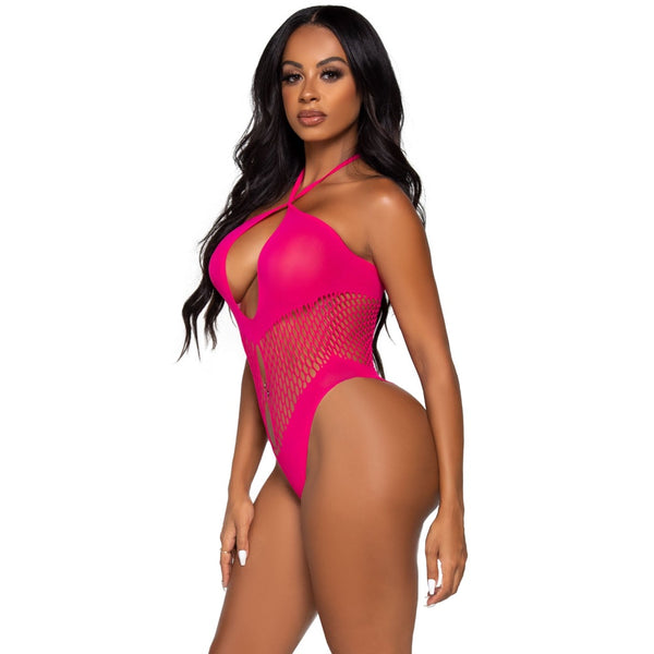 Leg Avenue Vivid Vibes Net Bodysuit - Raspberry - Extreme Toyz Singapore - https://extremetoyz.com.sg - Sex Toys and Lingerie Online Store - Bondage Gear / Vibrators / Electrosex Toys / Wireless Remote Control Vibes / Sexy Lingerie and Role Play / BDSM / Dungeon Furnitures / Dildos and Strap Ons &nbsp;/ Anal and Prostate Massagers / Anal Douche and Cleaning Aide / Delay Sprays and Gels / Lubricants and more...