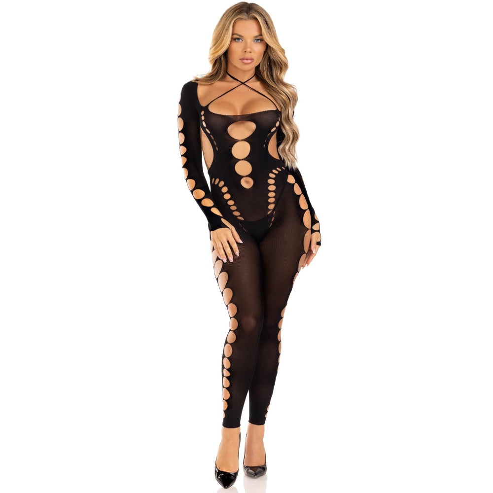 Leg Avenue Reckless Intentions Footless Bodystocking - Black - Extreme Toyz Singapore - https://extremetoyz.com.sg - Sex Toys and Lingerie Online Store - Bondage Gear / Vibrators / Electrosex Toys / Wireless Remote Control Vibes / Sexy Lingerie and Role Play / BDSM / Dungeon Furnitures / Dildos and Strap Ons &nbsp;/ Anal and Prostate Massagers / Anal Douche and Cleaning Aide / Delay Sprays and Gels / Lubricants and more...