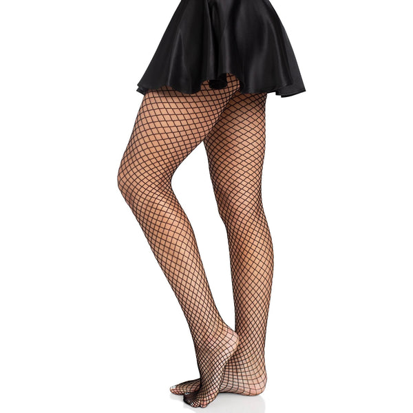 Gaia Spandex Net Industrial Tights - Black