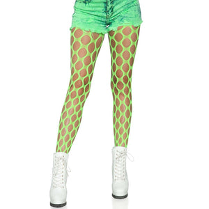 Leg Avenue Ivy Pothole Net Tights - Neon Green - Extreme Toyz Singapore - https://extremetoyz.com.sg - Sex Toys and Lingerie Online Store - Bondage Gear / Vibrators / Electrosex Toys / Wireless Remote Control Vibes / Sexy Lingerie and Role Play / BDSM / Dungeon Furnitures / Dildos and Strap Ons &nbsp;/ Anal and Prostate Massagers / Anal Douche and Cleaning Aide / Delay Sprays and Gels / Lubricants and more...