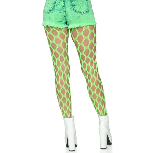 Leg Avenue Ivy Pothole Net Tights - Neon Green - Extreme Toyz Singapore - https://extremetoyz.com.sg - Sex Toys and Lingerie Online Store - Bondage Gear / Vibrators / Electrosex Toys / Wireless Remote Control Vibes / Sexy Lingerie and Role Play / BDSM / Dungeon Furnitures / Dildos and Strap Ons &nbsp;/ Anal and Prostate Massagers / Anal Douche and Cleaning Aide / Delay Sprays and Gels / Lubricants and more...