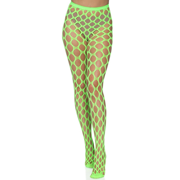 Leg Avenue Ivy Pothole Net Tights - Neon Green - Extreme Toyz Singapore - https://extremetoyz.com.sg - Sex Toys and Lingerie Online Store - Bondage Gear / Vibrators / Electrosex Toys / Wireless Remote Control Vibes / Sexy Lingerie and Role Play / BDSM / Dungeon Furnitures / Dildos and Strap Ons &nbsp;/ Anal and Prostate Massagers / Anal Douche and Cleaning Aide / Delay Sprays and Gels / Lubricants and more...