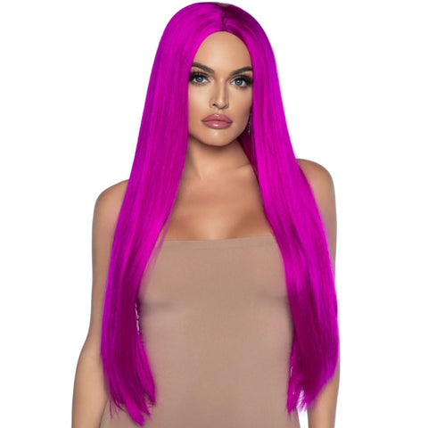 Leg Avenue 33" Long Straight Wig - Raspberry - Extreme Toyz Singapore - https://extremetoyz.com.sg - Sex Toys and Lingerie Online Store - Bondage Gear / Vibrators / Electrosex Toys / Wireless Remote Control Vibes / Sexy Lingerie and Role Play / BDSM / Dungeon Furnitures / Dildos and Strap Ons &nbsp;/ Anal and Prostate Massagers / Anal Douche and Cleaning Aide / Delay Sprays and Gels / Lubricants and more...