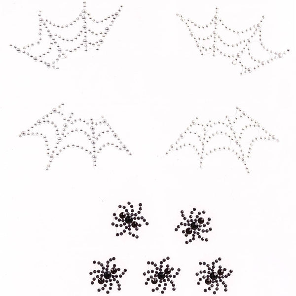 Leg Avenue Spider Web Face Jewels Sticker - Extreme Toyz Singapore - https://extremetoyz.com.sg - Sex Toys and Lingerie Online Store - Bondage Gear / Vibrators / Electrosex Toys / Wireless Remote Control Vibes / Sexy Lingerie and Role Play / BDSM / Dungeon Furnitures / Dildos and Strap Ons &nbsp;/ Anal and Prostate Massagers / Anal Douche and Cleaning Aide / Delay Sprays and Gels / Lubricants and more...