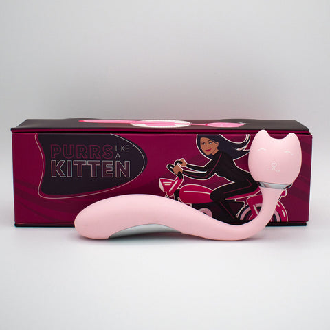 Natalie's Toy Box Purrs Like a Kitten Wand Vibrator - Extreme Toyz Singapore - https://extremetoyz.com.sg - Sex Toys and Lingerie Online Store - Bondage Gear / Vibrators / Electrosex Toys / Wireless Remote Control Vibes / Sexy Lingerie and Role Play / BDSM / Dungeon Furnitures / Dildos and Strap Ons &nbsp;/ Anal and Prostate Massagers / Anal Douche and Cleaning Aide / Delay Sprays and Gels / Lubricants and more...