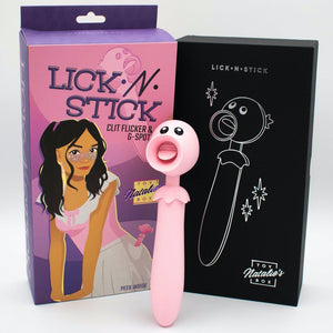 Natalie's Toy Box Lick n' Stick Flicker & G-Spot Vibrator - Extreme Toyz Singapore - https://extremetoyz.com.sg - Sex Toys and Lingerie Online Store - Bondage Gear / Vibrators / Electrosex Toys / Wireless Remote Control Vibes / Sexy Lingerie and Role Play / BDSM / Dungeon Furnitures / Dildos and Strap Ons &nbsp;/ Anal and Prostate Massagers / Anal Douche and Cleaning Aide / Delay Sprays and Gels / Lubricants and more...