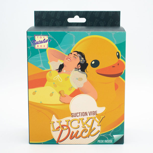 Natalie's Toy Box Lucky Duck Suction Stimulator - Extreme Toyz Singapore - https://extremetoyz.com.sg - Sex Toys and Lingerie Online Store - Bondage Gear / Vibrators / Electrosex Toys / Wireless Remote Control Vibes / Sexy Lingerie and Role Play / BDSM / Dungeon Furnitures / Dildos and Strap Ons &nbsp;/ Anal and Prostate Massagers / Anal Douche and Cleaning Aide / Delay Sprays and Gels / Lubricants and more...