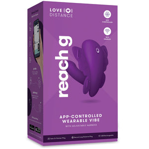 Love Distance Reach G App Controlled Wearable Vibe - Extreme Toyz Singapore - https://extremetoyz.com.sg - Sex Toys and Lingerie Online Store - Bondage Gear / Vibrators / Electrosex Toys / Wireless Remote Control Vibes / Sexy Lingerie and Role Play / BDSM / Dungeon Furnitures / Dildos and Strap Ons &nbsp;/ Anal and Prostate Massagers / Anal Douche and Cleaning Aide / Delay Sprays and Gels / Lubricants and more...