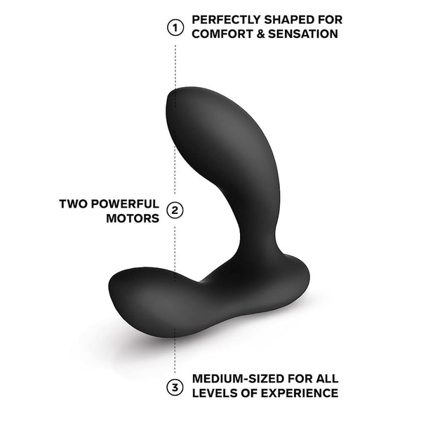 LELO Bruno Luxury Rechargeable Vibrating Prostate Massager (2 Colours Available) - Extreme Toyz Singapore - https://extremetoyz.com.sg - Sex Toys and Lingerie Online Store - Bondage Gear / Vibrators / Electrosex Toys / Wireless Remote Control Vibes / Sexy Lingerie and Role Play / BDSM / Dungeon Furnitures / Dildos and Strap Ons / Anal and Prostate Massagers / Anal Douche and Cleaning Aide / Delay Sprays and Gels / Lubricants and more...