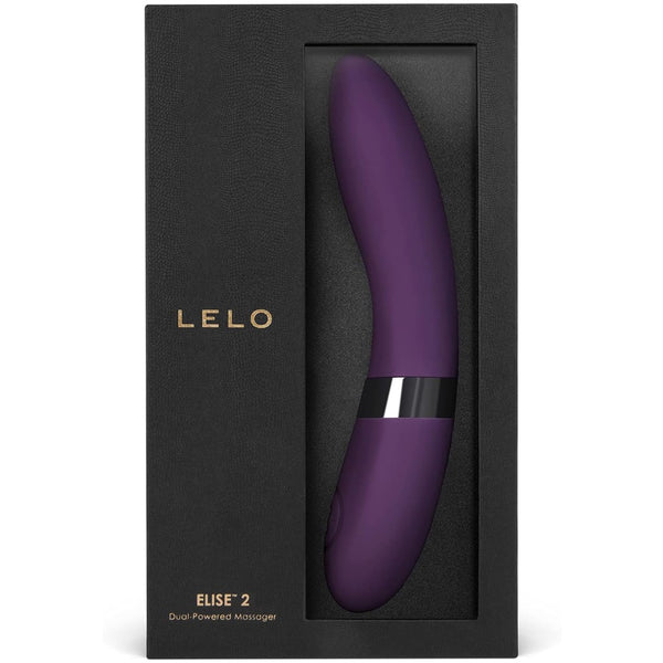 LELO Elise 2 Rechargeable Dual Powered Massager (2 Colours Available) - Extreme Toyz Singapore - https://extremetoyz.com.sg - Sex Toys and Lingerie Online Store - Bondage Gear / Vibrators / Electrosex Toys / Wireless Remote Control Vibes / Sexy Lingerie and Role Play / BDSM / Dungeon Furnitures / Dildos and Strap Ons  / Anal and Prostate Massagers / Anal Douche and Cleaning Aide / Delay Sprays and Gels / Lubricants and more...