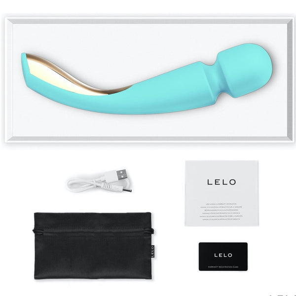 LELO Smart Wand 2 Rechargeable All-Over Body Massager - Large (3 Colours Available) - Extreme Toyz Singapore - https://extremetoyz.com.sg - Sex Toys and Lingerie Online Store - Bondage Gear / Vibrators / Electrosex Toys / Wireless Remote Control Vibes / Sexy Lingerie and Role Play / BDSM / Dungeon Furnitures / Dildos and Strap Ons  / Anal and Prostate Massagers / Anal Douche and Cleaning Aide / Delay Sprays and Gels / Lubricants and more...