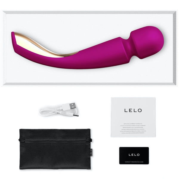 LELO Smart Wand 2 Rechargeable All-Over Body Massager - Large (3 Colours Available) - Extreme Toyz Singapore - https://extremetoyz.com.sg - Sex Toys and Lingerie Online Store - Bondage Gear / Vibrators / Electrosex Toys / Wireless Remote Control Vibes / Sexy Lingerie and Role Play / BDSM / Dungeon Furnitures / Dildos and Strap Ons  / Anal and Prostate Massagers / Anal Douche and Cleaning Aide / Delay Sprays and Gels / Lubricants and more...