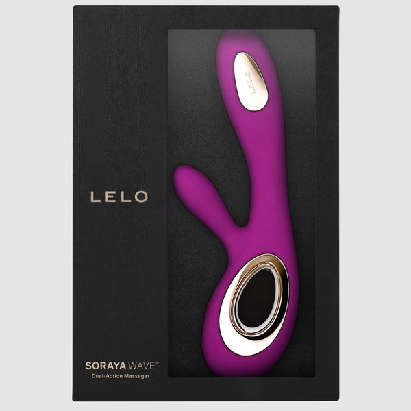LELO Soraya Wave Luxurious Rechargeable Rabbit Massager (2 Colours Available) - Extreme Toyz Singapore - https://extremetoyz.com.sg - Sex Toys and Lingerie Online Store - Bondage Gear / Vibrators / Electrosex Toys / Wireless Remote Control Vibes / Sexy Lingerie and Role Play / BDSM / Dungeon Furnitures / Dildos and Strap Ons  / Anal and Prostate Massagers / Anal Douche and Cleaning Aide / Delay Sprays and Gels / Lubricants and more...