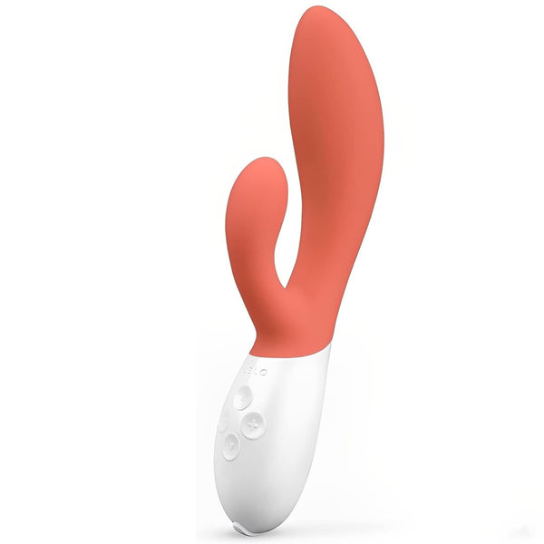 LELO Ina 3 Dual Action Rechargeable Rabbit Vibrator (3 Colours Available) - Extreme Toyz Singapore - https://extremetoyz.com.sg - Sex Toys and Lingerie Online Store - Bondage Gear / Vibrators / Electrosex Toys / Wireless Remote Control Vibes / Sexy Lingerie and Role Play / BDSM / Dungeon Furnitures / Dildos and Strap Ons  / Anal and Prostate Massagers / Anal Douche and Cleaning Aide / Delay Sprays and Gels / Lubricants and more...
