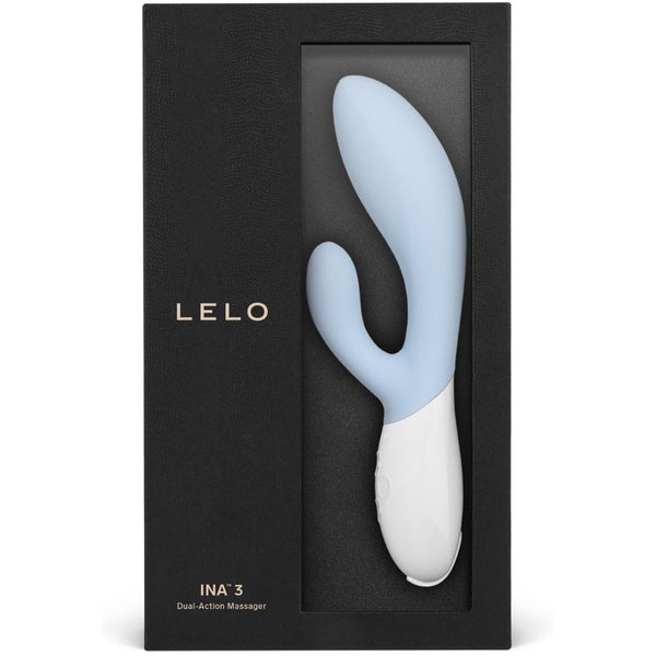 LELO Ina 3 Dual Action Rechargeable Rabbit Vibrator (3 Colours Available) - Extreme Toyz Singapore - https://extremetoyz.com.sg - Sex Toys and Lingerie Online Store - Bondage Gear / Vibrators / Electrosex Toys / Wireless Remote Control Vibes / Sexy Lingerie and Role Play / BDSM / Dungeon Furnitures / Dildos and Strap Ons  / Anal and Prostate Massagers / Anal Douche and Cleaning Aide / Delay Sprays and Gels / Lubricants and more...