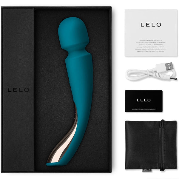 LELO Smart Wand 2 Rechargeable All-Over Body Massager - Medium (3 Colours Available) - Extreme Toyz Singapore - https://extremetoyz.com.sg - Sex Toys and Lingerie Online Store - Bondage Gear / Vibrators / Electrosex Toys / Wireless Remote Control Vibes / Sexy Lingerie and Role Play / BDSM / Dungeon Furnitures / Dildos and Strap Ons  / Anal and Prostate Massagers / Anal Douche and Cleaning Aide / Delay Sprays and Gels / Lubricants and more...