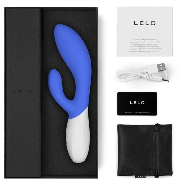 LELO Ina Wave 2 Rechargeable G-spot and Clitoral Rabbit Vibrator (3 Colours Available) - Extreme Toyz Singapore - https://extremetoyz.com.sg - Sex Toys and Lingerie Online Store - Bondage Gear / Vibrators / Electrosex Toys / Wireless Remote Control Vibes / Sexy Lingerie and Role Play / BDSM / Dungeon Furnitures / Dildos and Strap Ons  / Anal and Prostate Massagers / Anal Douche and Cleaning Aide / Delay Sprays and Gels / Lubricants and more...