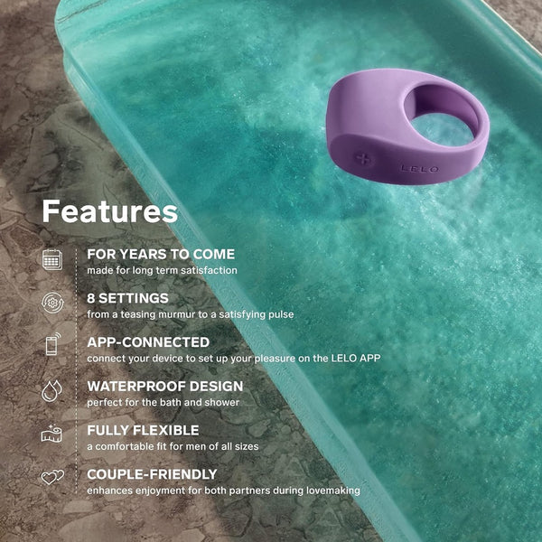 LELO Tor 3 Bluetooth App Controlled Rechargeable Vibrating Couples’ Ring - Blue - Extreme Toyz Singapore - https://extremetoyz.com.sg - Sex Toys and Lingerie Online Store - Bondage Gear / Vibrators / Electrosex Toys / Wireless Remote Control Vibes / Sexy Lingerie and Role Play / BDSM / Dungeon Furnitures / Dildos and Strap Ons  / Anal and Prostate Massagers / Anal Douche and Cleaning Aide / Delay Sprays and Gels / Lubricants and more...