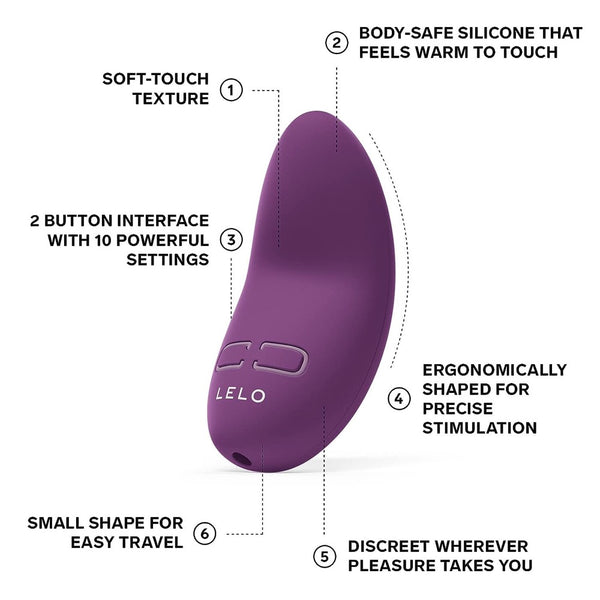 LELO Lily 3 Rechargeable Personal Massager - Extreme Toyz Singapore - https://extremetoyz.com.sg - Sex Toys and Lingerie Online Store - Bondage Gear / Vibrators / Electrosex Toys / Wireless Remote Control Vibes / Sexy Lingerie and Role Play / BDSM / Dungeon Furnitures / Dildos and Strap Ons  / Anal and Prostate Massagers / Anal Douche and Cleaning Aide / Delay Sprays and Gels / Lubricants and more...