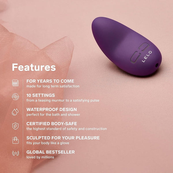 LELO Lily 3 Rechargeable Personal Massager - Extreme Toyz Singapore - https://extremetoyz.com.sg - Sex Toys and Lingerie Online Store - Bondage Gear / Vibrators / Electrosex Toys / Wireless Remote Control Vibes / Sexy Lingerie and Role Play / BDSM / Dungeon Furnitures / Dildos and Strap Ons  / Anal and Prostate Massagers / Anal Douche and Cleaning Aide / Delay Sprays and Gels / Lubricants and more...