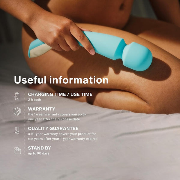 LELO Smart Wand 2 Rechargeable All-Over Body Massager - Large (3 Colours Available) - Extreme Toyz Singapore - https://extremetoyz.com.sg - Sex Toys and Lingerie Online Store - Bondage Gear / Vibrators / Electrosex Toys / Wireless Remote Control Vibes / Sexy Lingerie and Role Play / BDSM / Dungeon Furnitures / Dildos and Strap Ons / Anal and Prostate Massagers / Anal Douche and Cleaning Aide / Delay Sprays and Gels / Lubricants and more...