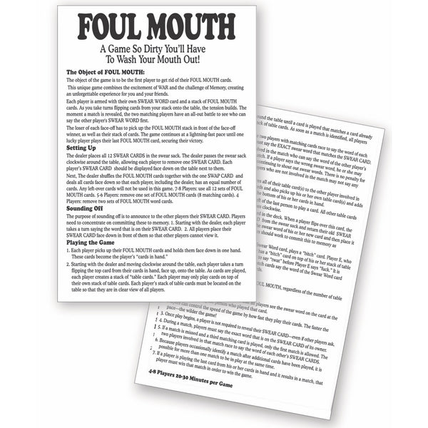 Little Genie Foul Mouth Card Game - Extreme Toyz Singapore - https://extremetoyz.com.sg - Sex Toys and Lingerie Online Store - Bondage Gear / Vibrators / Electrosex Toys / Wireless Remote Control Vibes / Sexy Lingerie and Role Play / BDSM / Dungeon Furnitures / Dildos and Strap Ons &nbsp;/ Anal and Prostate Massagers / Anal Douche and Cleaning Aide / Delay Sprays and Gels / Lubricants and more...