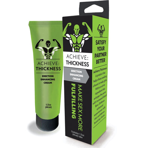 Little Genie Achieve Thickness Erection Enhancement Cream - 1.5 oz. - Extreme Toyz Singapore - https://extremetoyz.com.sg - Sex Toys and Lingerie Online Store - Bondage Gear / Vibrators / Electrosex Toys / Wireless Remote Control Vibes / Sexy Lingerie and Role Play / BDSM / Dungeon Furnitures / Dildos and Strap Ons &nbsp;/ Anal and Prostate Massagers / Anal Douche and Cleaning Aide / Delay Sprays and Gels / Lubricants and more...