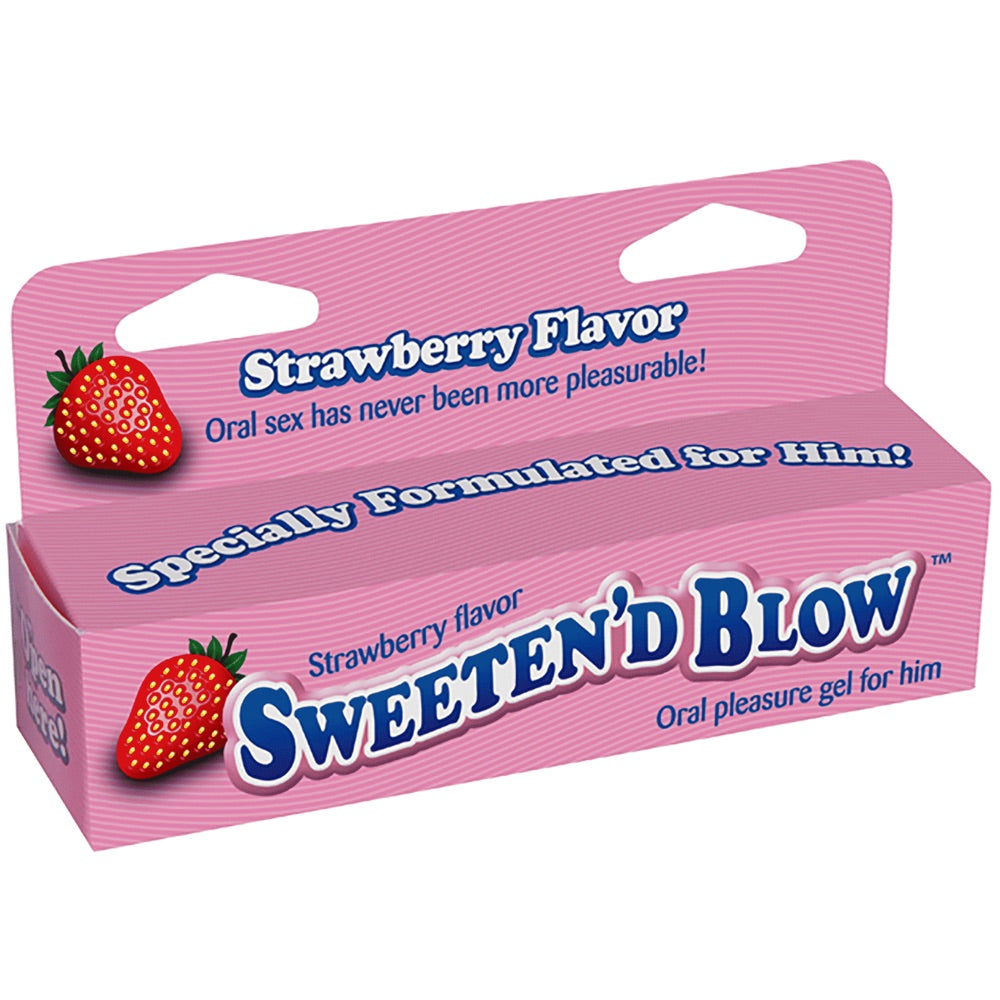 Little Genie Sweeten’d Blow Strawberry Oral Pleasure Gel - 1.5 oz. - Extreme Toyz Singapore - https://extremetoyz.com.sg - Sex Toys and Lingerie Online Store - Bondage Gear / Vibrators / Electrosex Toys / Wireless Remote Control Vibes / Sexy Lingerie and Role Play / BDSM / Dungeon Furnitures / Dildos and Strap Ons &nbsp;/ Anal and Prostate Massagers / Anal Douche and Cleaning Aide / Delay Sprays and Gels / Lubricants and more...