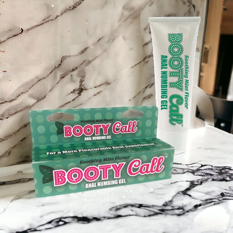 Little Genie Booty Call Mint Anal Numbing Gel - 1.5 oz. - Extreme Toyz Singapore - https://extremetoyz.com.sg - Sex Toys and Lingerie Online Store - Bondage Gear / Vibrators / Electrosex Toys / Wireless Remote Control Vibes / Sexy Lingerie and Role Play / BDSM / Dungeon Furnitures / Dildos and Strap Ons &nbsp;/ Anal and Prostate Massagers / Anal Douche and Cleaning Aide / Delay Sprays and Gels / Lubricants and more...