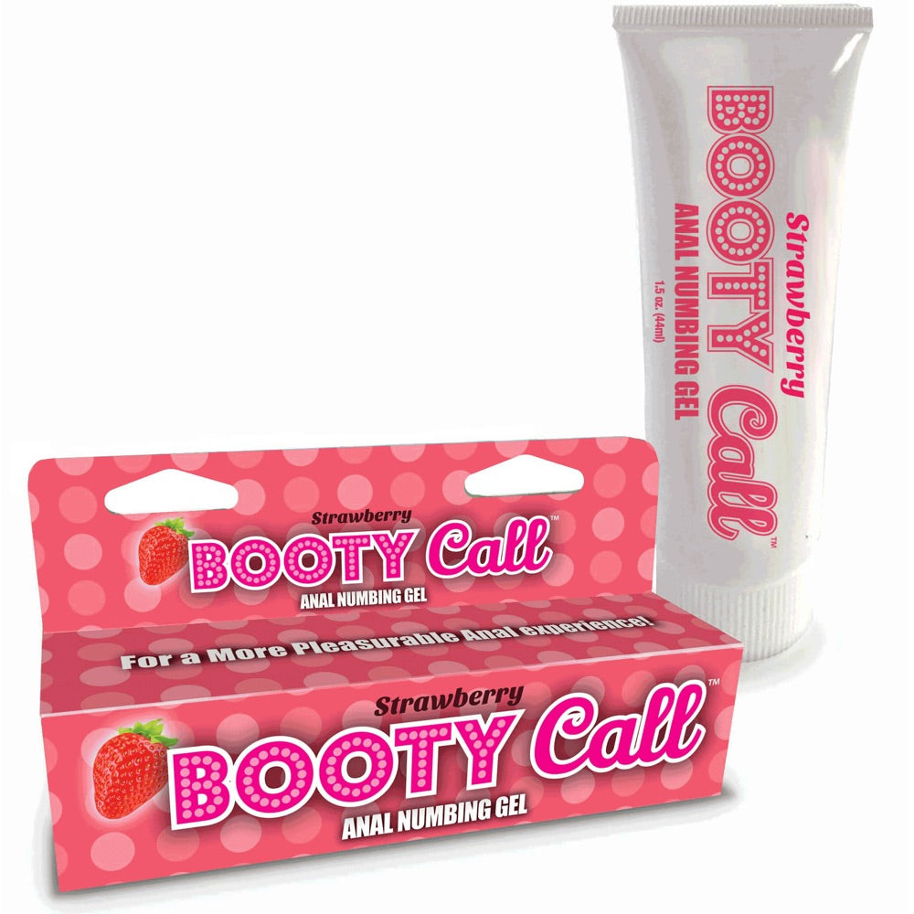 Little Genie Booty Call Strawberry Anal Numbing Gel - 1.5 oz. - Extreme Toyz Singapore - https://extremetoyz.com.sg - Sex Toys and Lingerie Online Store - Bondage Gear / Vibrators / Electrosex Toys / Wireless Remote Control Vibes / Sexy Lingerie and Role Play / BDSM / Dungeon Furnitures / Dildos and Strap Ons &nbsp;/ Anal and Prostate Massagers / Anal Douche and Cleaning Aide / Delay Sprays and Gels / Lubricants and more...