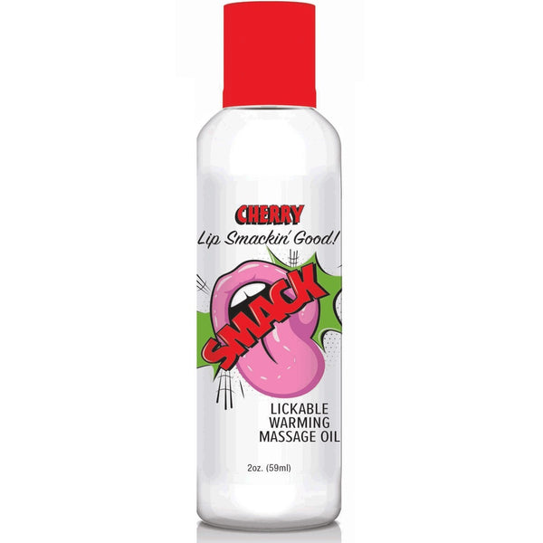 Little Genie Smack Cherry Warming & Lickable Massage Oil - 2 oz. - Extreme Toyz Singapore - https://extremetoyz.com.sg - Sex Toys and Lingerie Online Store - Bondage Gear / Vibrators / Electrosex Toys / Wireless Remote Control Vibes / Sexy Lingerie and Role Play / BDSM / Dungeon Furnitures / Dildos and Strap Ons &nbsp;/ Anal and Prostate Massagers / Anal Douche and Cleaning Aide / Delay Sprays and Gels / Lubricants and more...