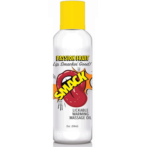 Little Genie Smack Passion Fruit Warming & Lickable Massage Oil - 2 oz. - Extreme Toyz Singapore - https://extremetoyz.com.sg - Sex Toys and Lingerie Online Store - Bondage Gear / Vibrators / Electrosex Toys / Wireless Remote Control Vibes / Sexy Lingerie and Role Play / BDSM / Dungeon Furnitures / Dildos and Strap Ons &nbsp;/ Anal and Prostate Massagers / Anal Douche and Cleaning Aide / Delay Sprays and Gels / Lubricants and more...