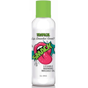 Little Genie Smack Tropical Warming & Lickable Massage Oil - 2 oz. - Extreme Toyz Singapore - https://extremetoyz.com.sg - Sex Toys and Lingerie Online Store - Bondage Gear / Vibrators / Electrosex Toys / Wireless Remote Control Vibes / Sexy Lingerie and Role Play / BDSM / Dungeon Furnitures / Dildos and Strap Ons &nbsp;/ Anal and Prostate Massagers / Anal Douche and Cleaning Aide / Delay Sprays and Gels / Lubricants and more...