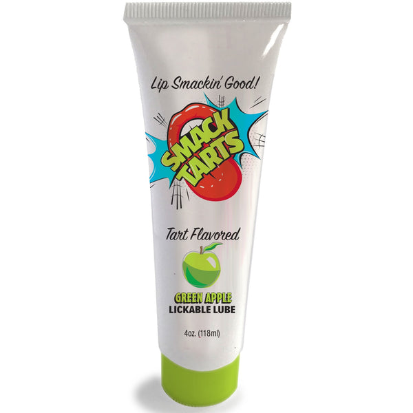 Smack Tarts Green Apple Lickable Lubricant - 4 oz.