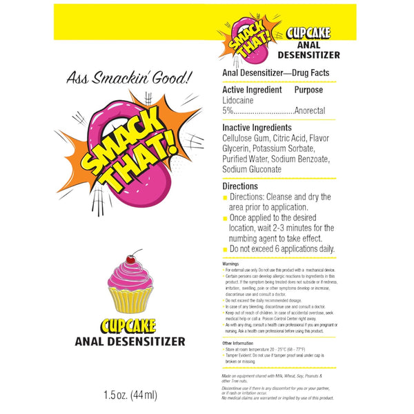 Smack That! Cupcake Anal Desensitizer  - 1.5 oz.