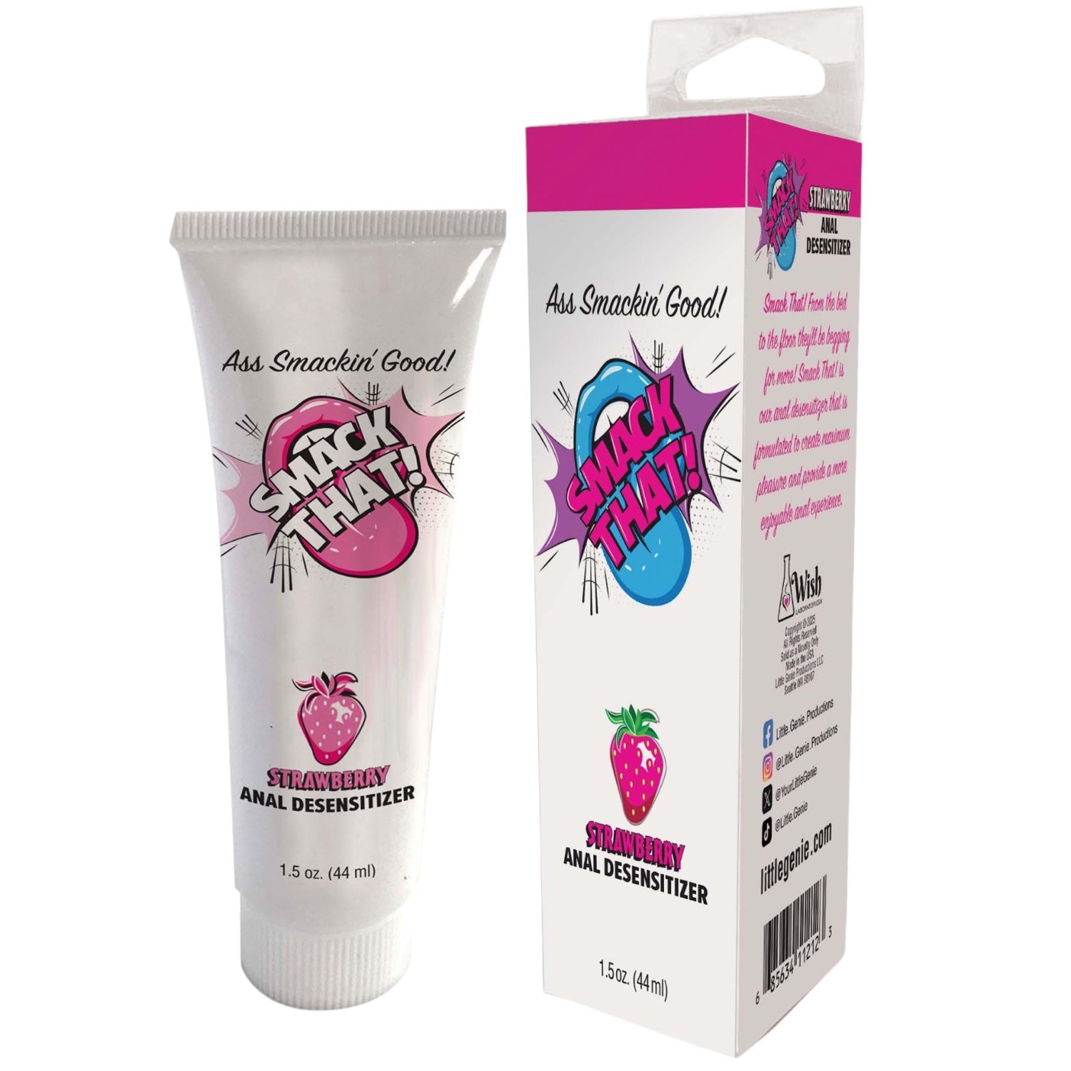 Smack That! Strawberry Anal Desensitizer  - 1.5 oz.