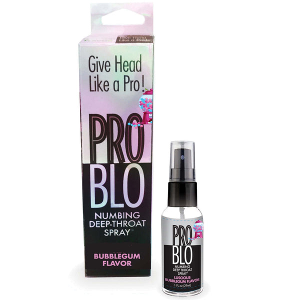 Pro Blo Bubblegum Numbing Deep-Throat Spray - 1 oz.
