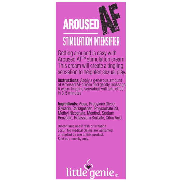 Little Genie Aroused AF Stimulation Intensifier - Extreme Toyz Singapore - https://extremetoyz.com.sg - Sex Toys and Lingerie Online Store - Bondage Gear / Vibrators / Electrosex Toys / Wireless Remote Control Vibes / Sexy Lingerie and Role Play / BDSM / Dungeon Furnitures / Dildos and Strap Ons &nbsp;/ Anal and Prostate Massagers / Anal Douche and Cleaning Aide / Delay Sprays and Gels / Lubricants and more...