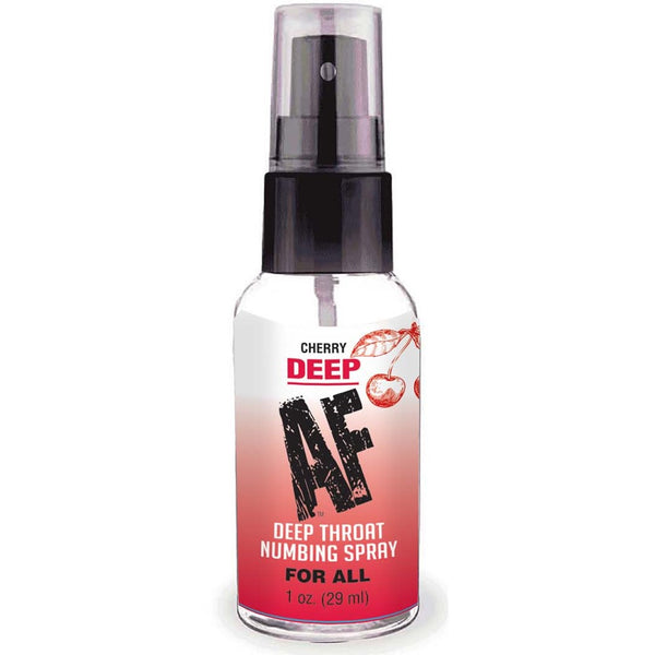 Little genie Deep AF Numbing Throat Spray - Cherry - Extreme Toyz Singapore - https://extremetoyz.com.sg - Sex Toys and Lingerie Online Store - Bondage Gear / Vibrators / Electrosex Toys / Wireless Remote Control Vibes / Sexy Lingerie and Role Play / BDSM / Dungeon Furnitures / Dildos and Strap Ons &nbsp;/ Anal and Prostate Massagers / Anal Douche and Cleaning Aide / Delay Sprays and Gels / Lubricants and more...