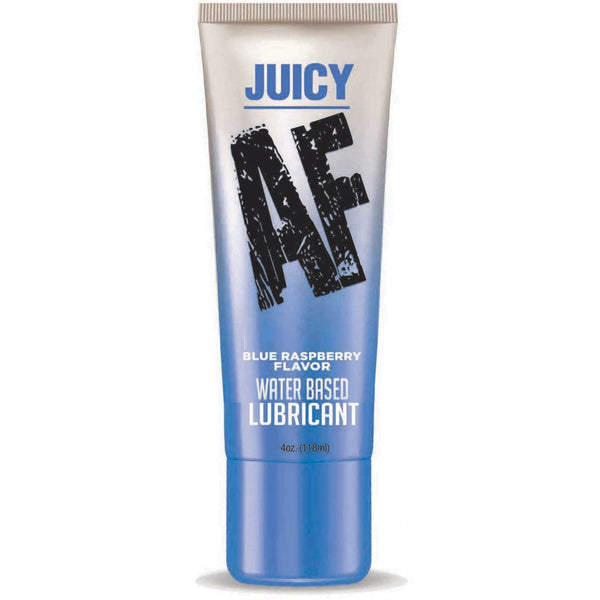 Little Genie Juicy AF Blue Raspberry Water Based Lubricant- 4 oz. - Extreme Toyz Singapore - https://extremetoyz.com.sg - Sex Toys and Lingerie Online Store - Bondage Gear / Vibrators / Electrosex Toys / Wireless Remote Control Vibes / Sexy Lingerie and Role Play / BDSM / Dungeon Furnitures / Dildos and Strap Ons &nbsp;/ Anal and Prostate Massagers / Anal Douche and Cleaning Aide / Delay Sprays and Gels / Lubricants and more...