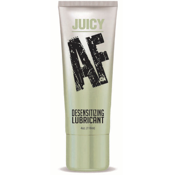 Little Genie Juicy AF Juicy AF Desensitizing Gel Lubricant - 4 oz. - Extreme Toyz Singapore - https://extremetoyz.com.sg - Sex Toys and Lingerie Online Store - Bondage Gear / Vibrators / Electrosex Toys / Wireless Remote Control Vibes / Sexy Lingerie and Role Play / BDSM / Dungeon Furnitures / Dildos and Strap Ons &nbsp;/ Anal and Prostate Massagers / Anal Douche and Cleaning Aide / Delay Sprays and Gels / Lubricants and more...